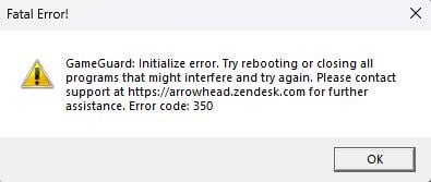 Read more about the article Fixing Helldivers GameGuard Errors 340 and 350